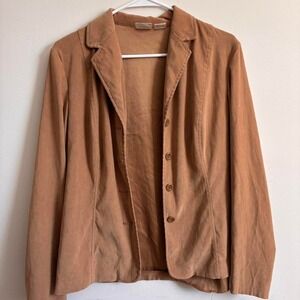 VTG tan suede blazer